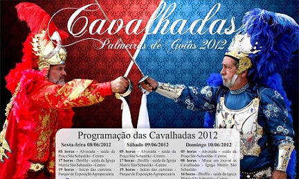 Palmeiras de Goiás vive as Cavalhadas