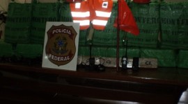 Polícia Federal apreende 450 kg de crack e prende três pessoas