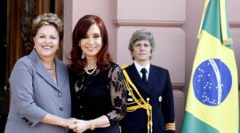 Dilma e Cristina se encontram em Buenos Aires e debatem o protecionismo comercial