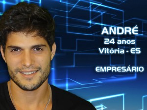 André, 24, empresário de Vitória (ES)