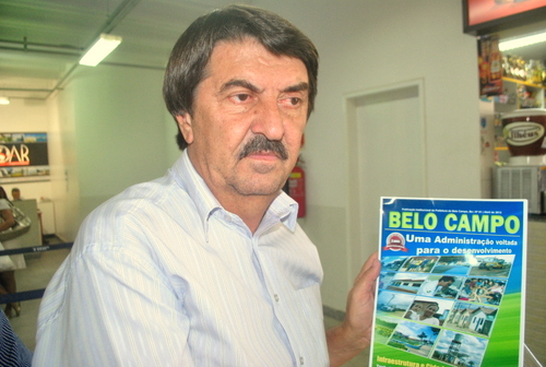O prefeito de Belo Campo, Cezar Ferreira
