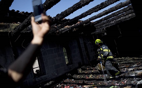 igreja incendiada em Tabgha 1