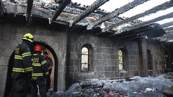 igreja incendiada em Tabgha 3