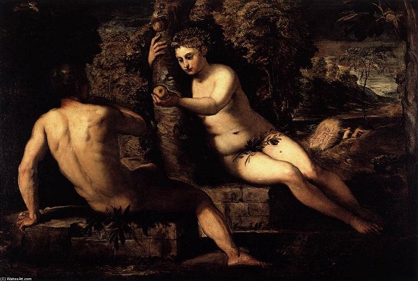 Tintoretto (Jacopo Comin) - óleo sobre tela - 150X220 cm - 1551 ( Gallerie dell´Accademia ( Venice, Italy)